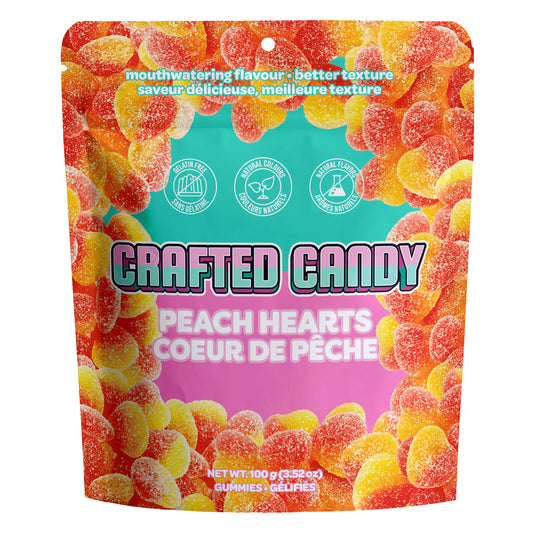 Peach Hearts - 12 bags