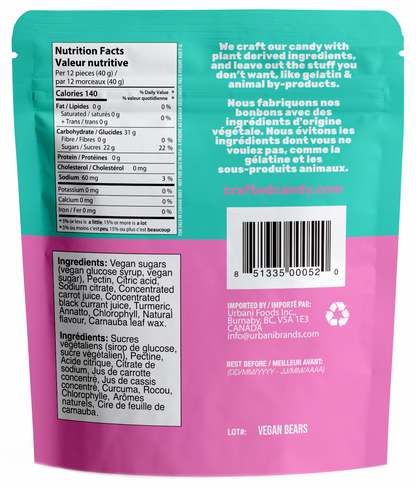 Plant Based Bears - 12 bags